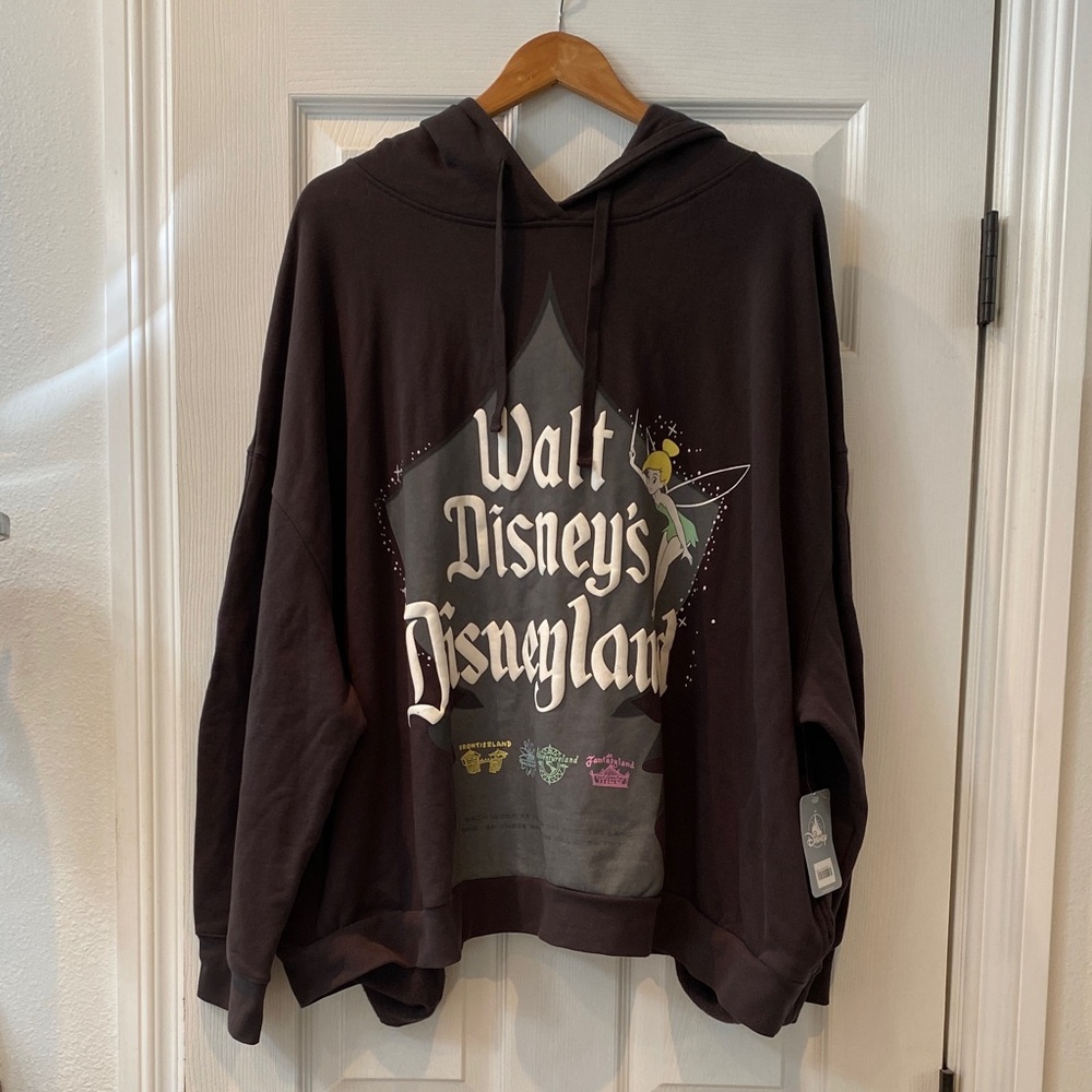 Disney Charcoal Hoodie NWT